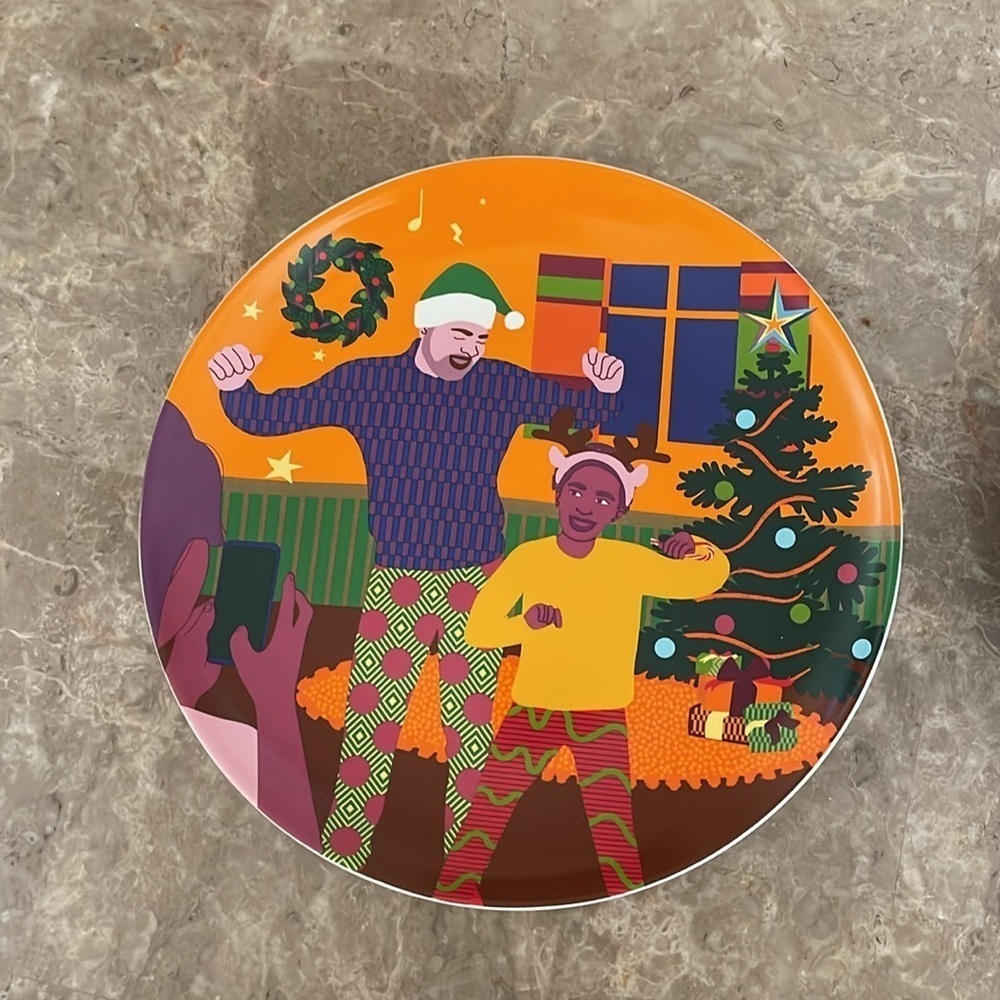 Christmas plates st of 4 - Picture 2 of 7